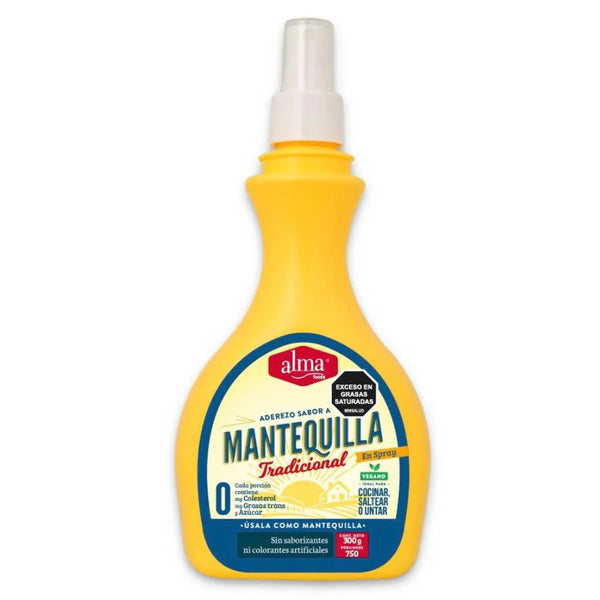 MANTEQUILLA SPRAY ALMA 300G FINAHIERBAS