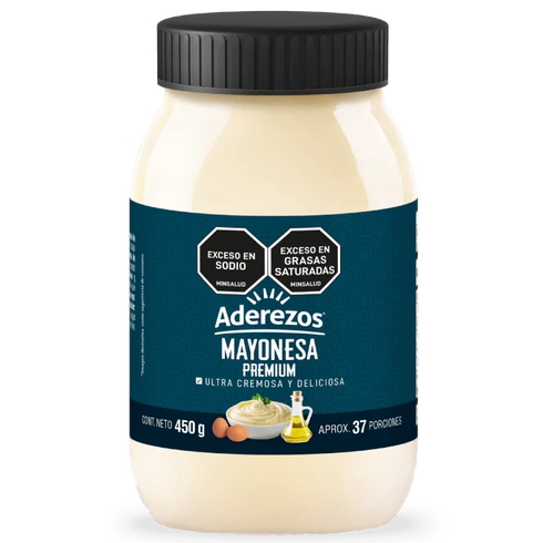 MAYONESA PREMIUM ADEREZOS 450G
