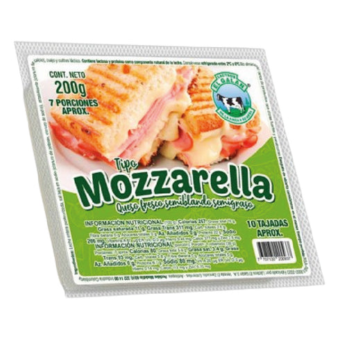 QUESO GALAN 7U 200G MOZARELLA TAJADO