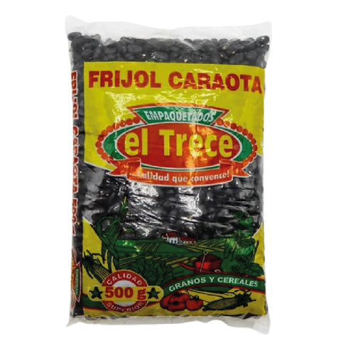 FRIJOL EL TRECE 500G CARAOTA