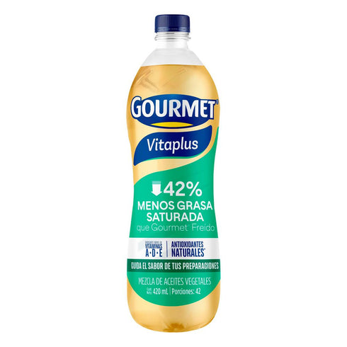 aceite gourmet 420ml vitaplus