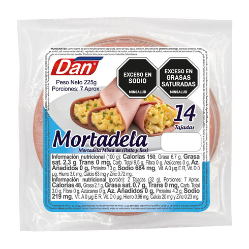 MORTADELA DAN 225G
