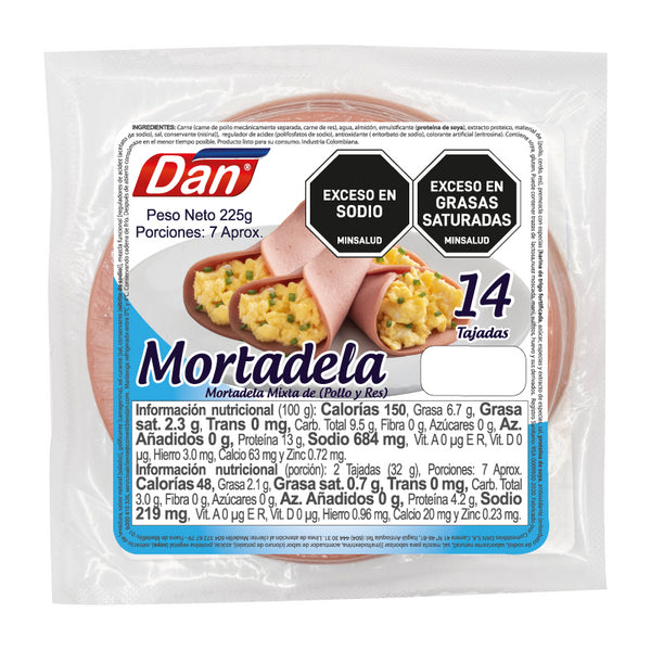 MORTADELA DAN 225G
