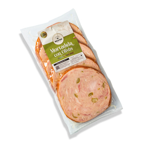MORTADELA CON OLIVAS