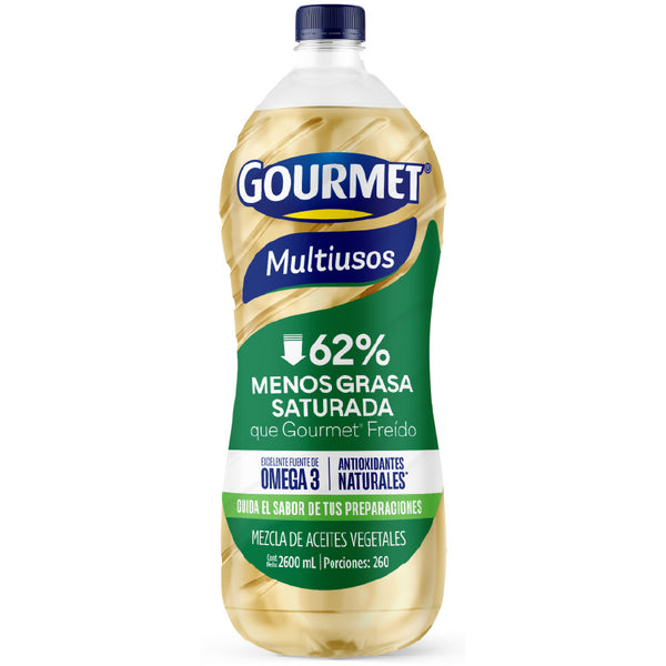 ACEITE GOURMET 2600ML FAMILIA MULTIUSOS