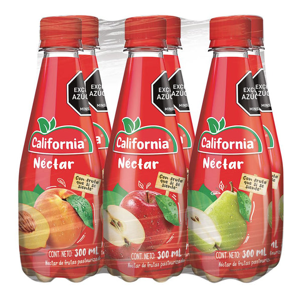 NECTAR CALIFORNIA 6U 1800ML SURTIDO PET