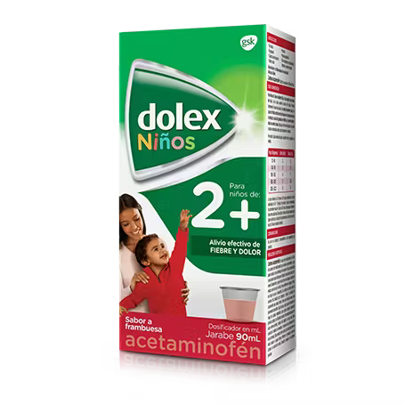 DOLEX JARABE 90ML 2+ NINOS