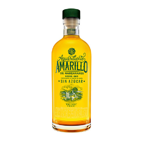 AGUARDIENTE AMARILLO DE MANZANARES 750ML BOTELLA