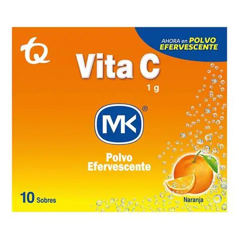 VITAMINA C MK 10U EFERVECENTE NARANJA
