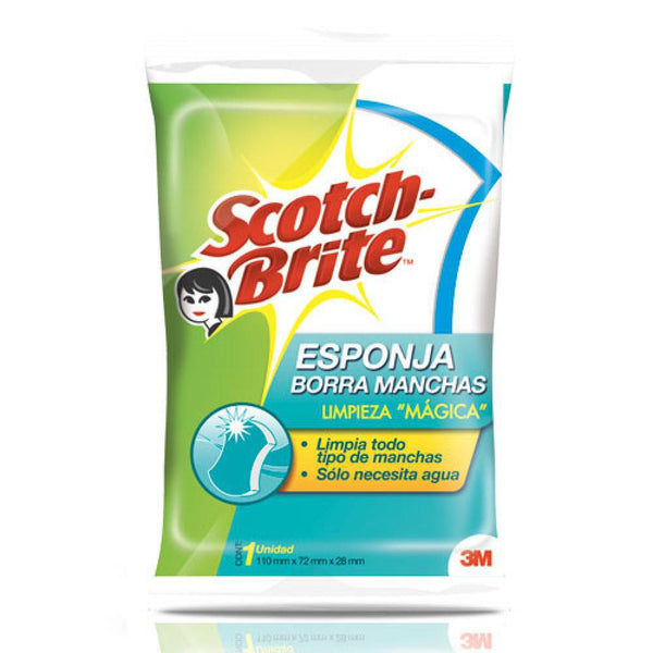 esponja borra manchas scotchbrite