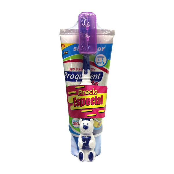 crema dental proquident kids 75ml s/fluo