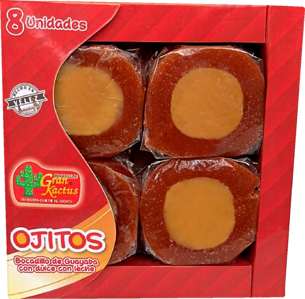 BOCADILLO KACTUS 8U 320G VELENO OJITOS