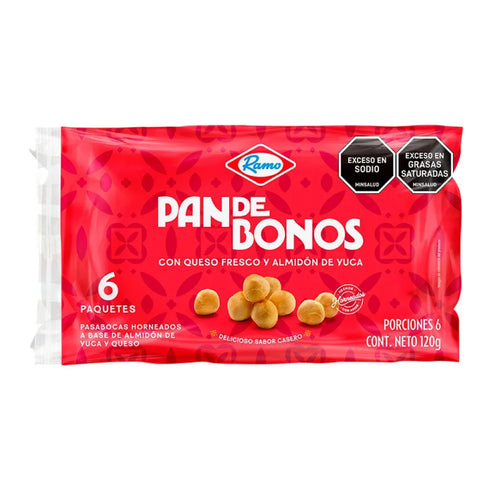 PANDEBONOS RAMO 6U 120G