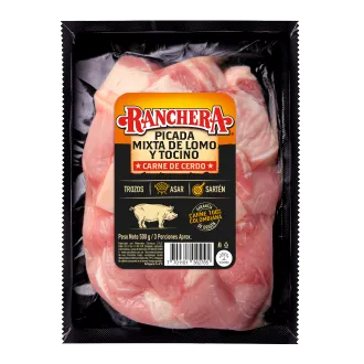 PICADA MIXTA LOMO Y TOCINO RANCHERA 500G