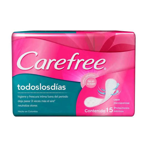PROTEC CAREFREE 15U TODOS LOS DIAS