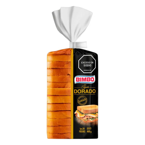 PAN TAJADO BIMBO 460G DORADO