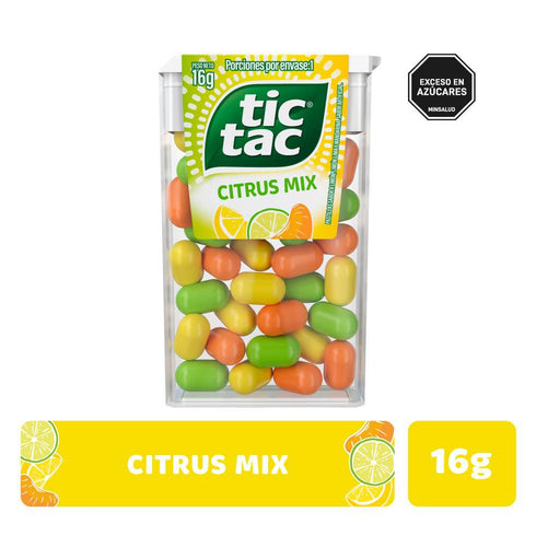 pastilla tic tac 16g citrus mix