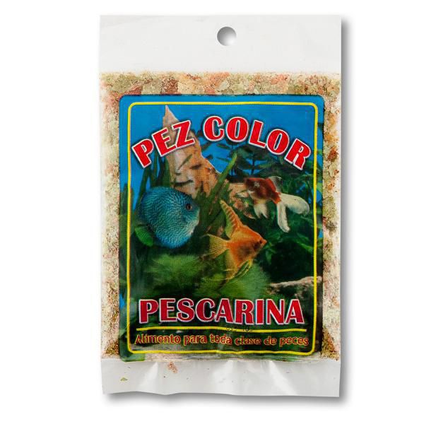 alimento pez color 20g hojuela