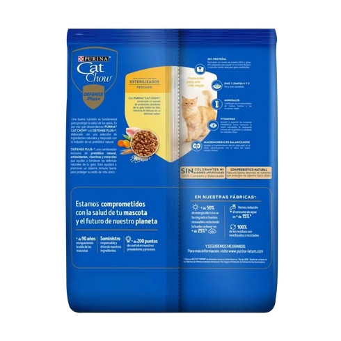 CUIDO CAT CHOW 1500G ESTERILIZADO PESCAD