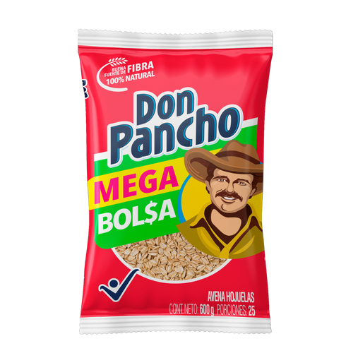AVENA PANCHO 600G HOJUELA