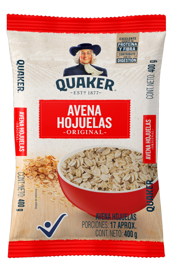 AVENA QUAKER 400G HOJUELA