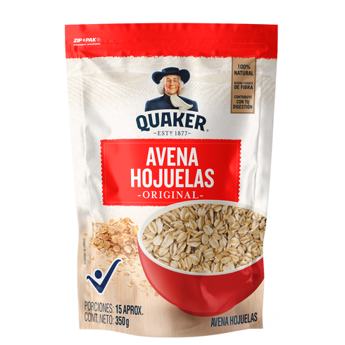 AVENA QUAKER 350G HOJUELA