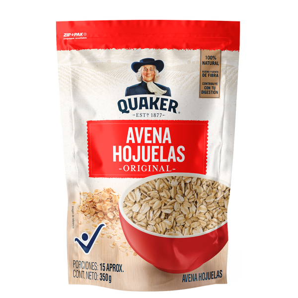 AVENA QUAKER 350G HOJUELA