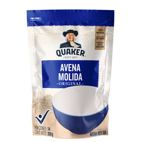 AVENA QUAKER 350G MOLIDA