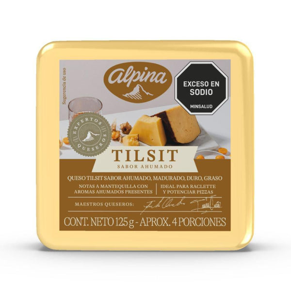 queso tilsit alpina 125g cuña ahumado