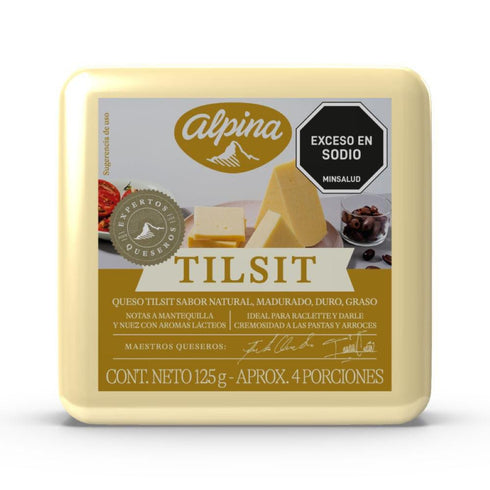 queso tilsit alpina 125g cuña natural
