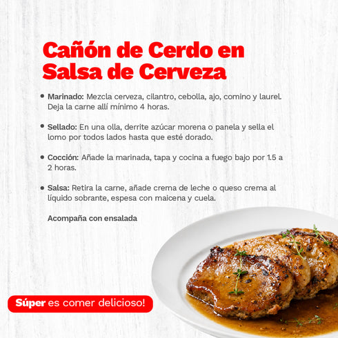 CAÑON DE CERDO*500gr