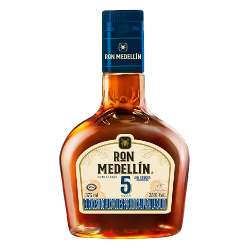 RON MEDELLIN 375ML 5 AÑOS MEDIA