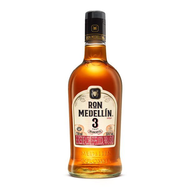 RON MEDELLIN ANEJO 3 AÑOS BOTELLA