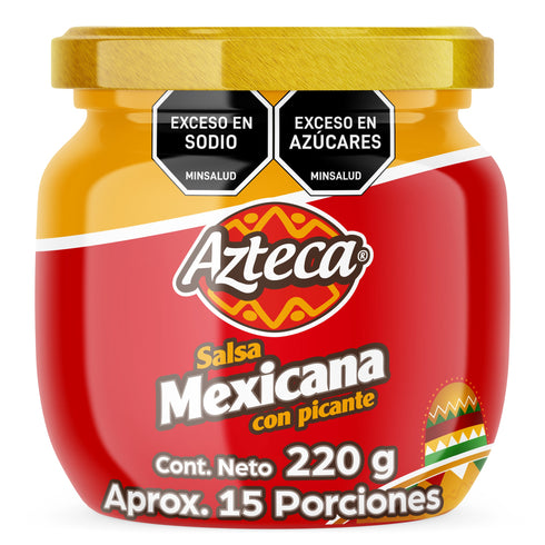 SALSA MEXICANA AZTECA 220G PICANTE
