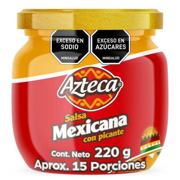 SALSA MEXICANA AZTECA 220G PICANTE