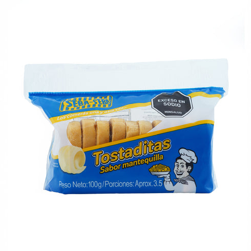 TOSTADA MANTEQUILLA SEBA SEBA 100G