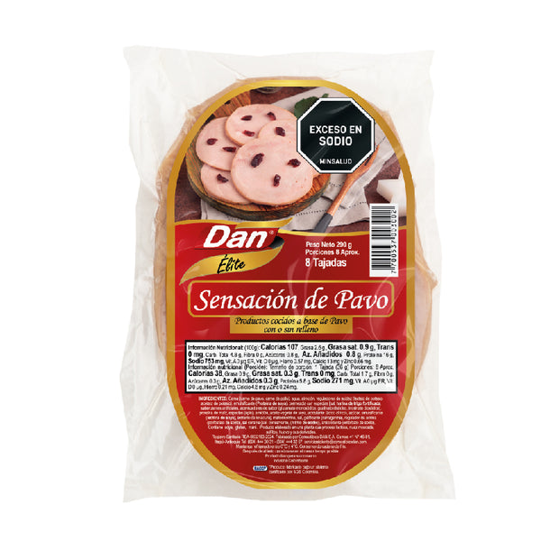 PAVO RELLENO DAN 290G SENSACIÓN