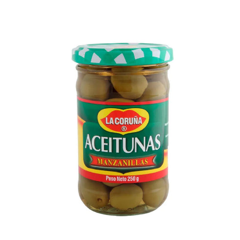 ACEITUNA MANZANILLAS CORUÑA 250G