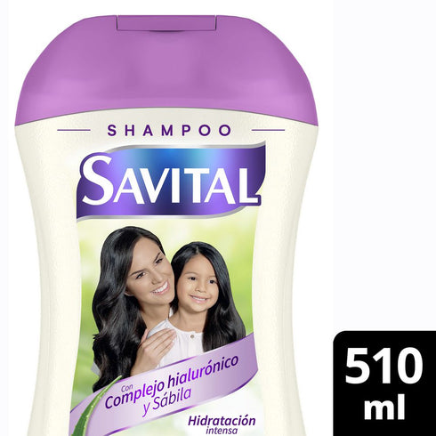 shampoo savital 510ml hialuronico