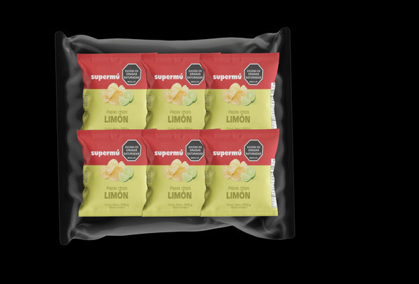 PAPA PAQUETE LIMÓN 12U 300G SUPERMÚ