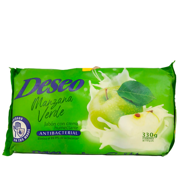 JABON DESEO 3U 330G MANZANA VERDE