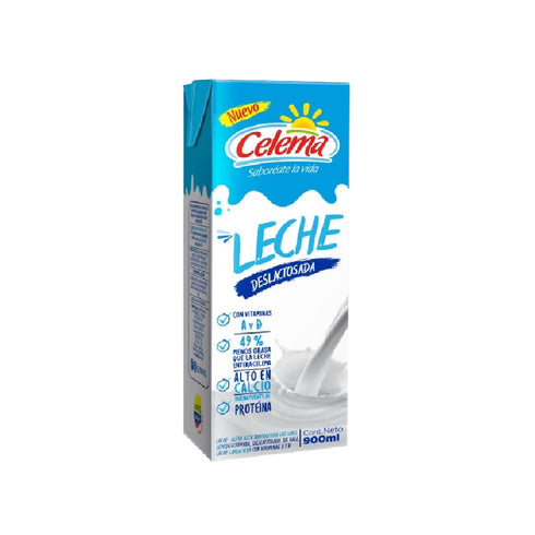 LECHE CELEMA 900ML CAJA DESLACTOSADA