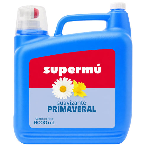 SUAVIZANTE SUPERMU 6000ML PRIMAVERAL