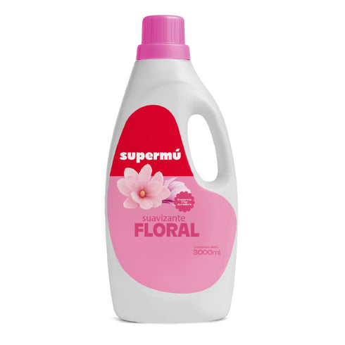 SUAVIZANTE SUPERMU 3000ML FLORAL