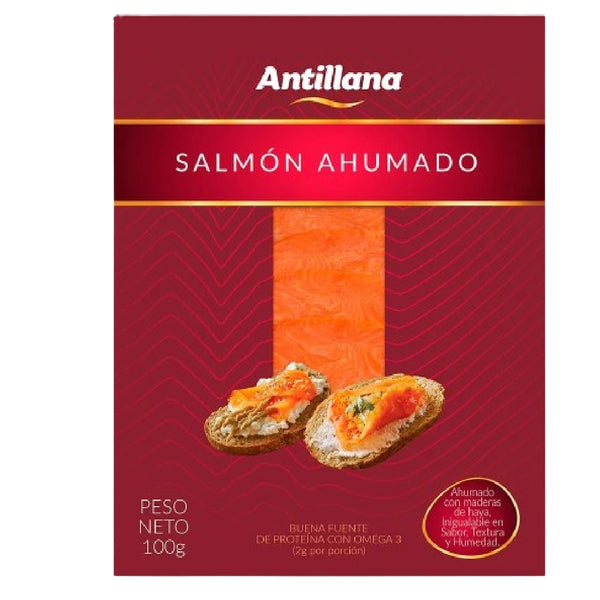 SALMON ANTILLANA 100G AHUMADO
