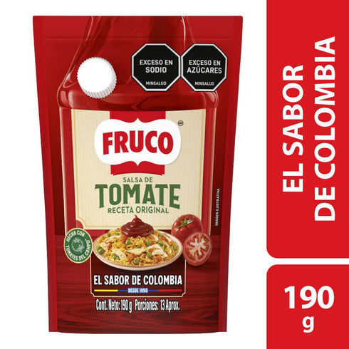 SALSA TOMATE FRUCO 190G
