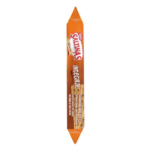 GALLETA SALTINAS INTEGRALES 9U 220.5