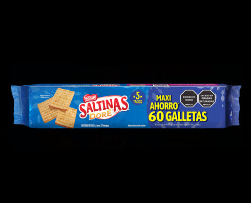 GALLETA SALTINAS 5U 525G DORE