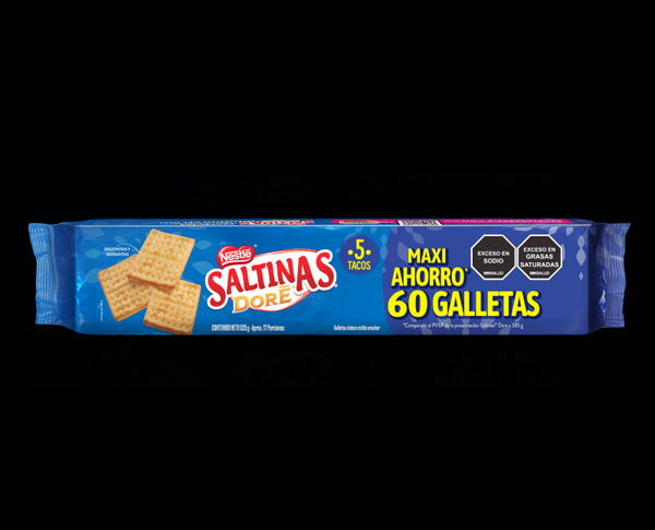GALLETA SALTINAS 5U 525G DORE