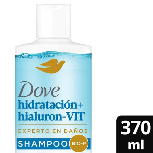 SHAMPOO DOVE 370ML HIDRATAC HIALURON-VIT